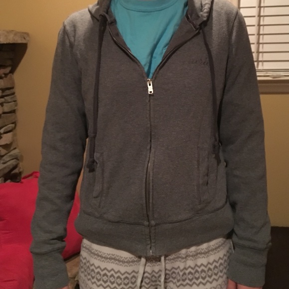 Grey zip up jacket