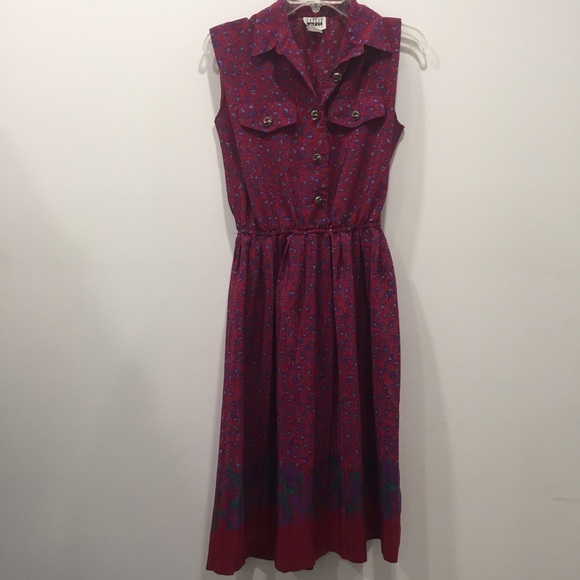 👛VINTAGE!!👛 Leslie Fay Dress!