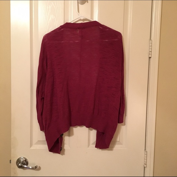 Dark Pink Cardigan - Picture 3 of 3