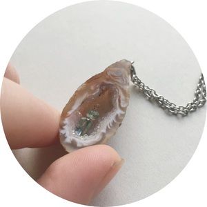 Crystal Miner Necklace
