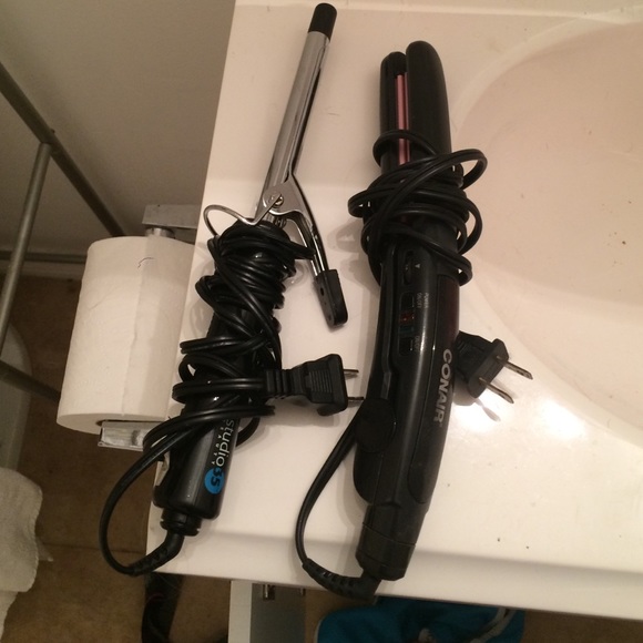 curling iron & flat iron