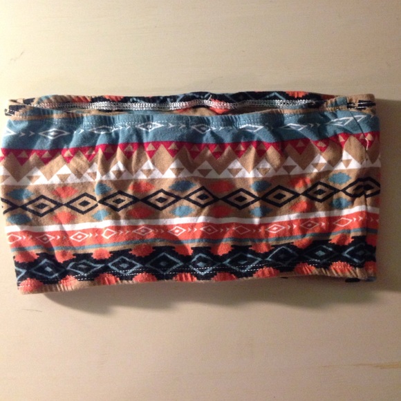 Aztec Pattern Bandeau - Picture 2 of 3