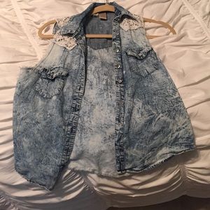 Jean vest