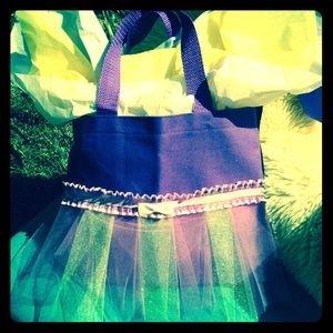 Tangled Tutu Tote 💛💜