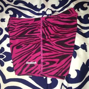 Zebra print spandex