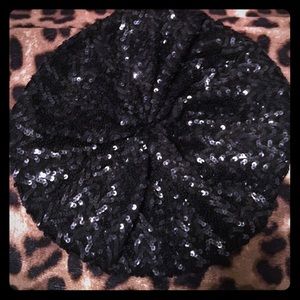 Black Sequin Barrett New Never Worn