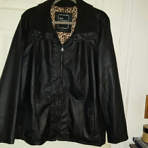 Faux Leather Jacket