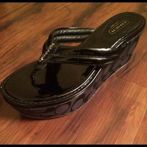 Coach woman's sandals . Never been worn!