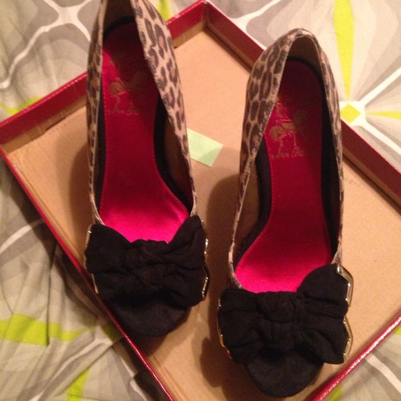 Sam Edelman suede Leopard print pumps - Picture 3 of 4