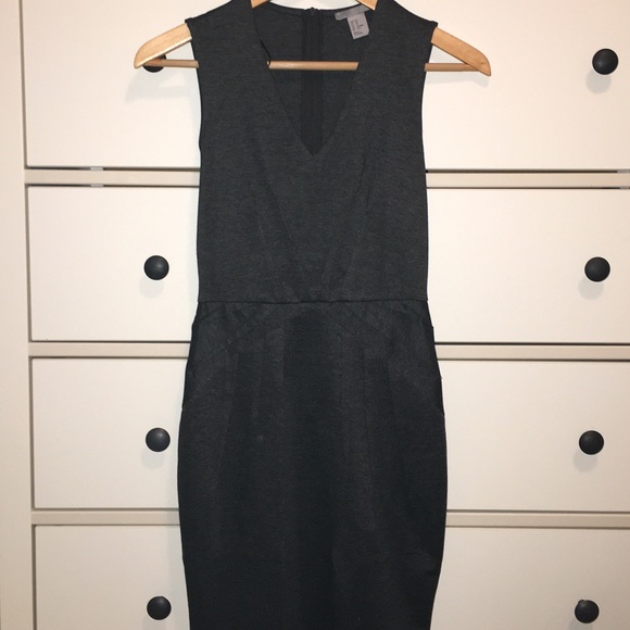 Dark Gray H&M Dress