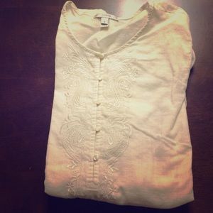 Linen long sleeve shirt