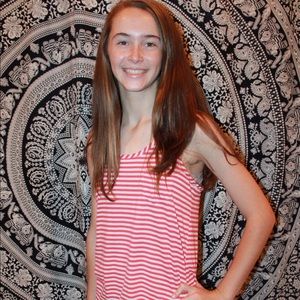 tank top with front pocket