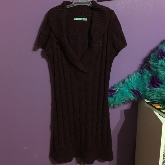 Maurice's burgundy sweater