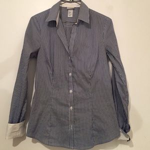 Pinstripe Button up Dress shirt