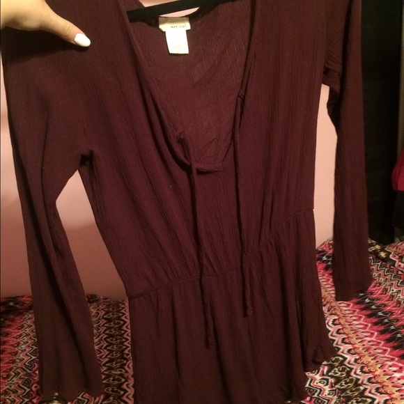 Marsala Romper