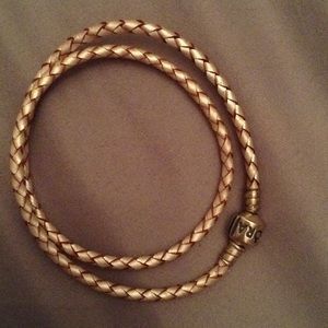 Pandora leather bracelet
