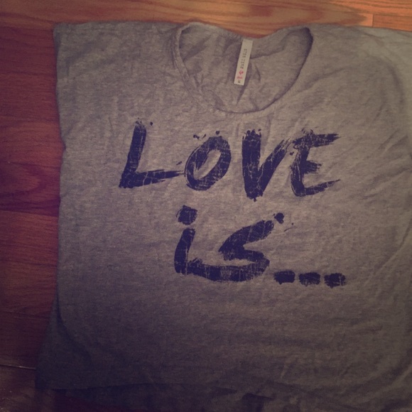 "Love is..." Crop Top