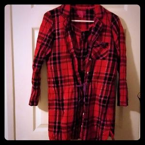 *SALE!* Victoria's Secret Plaid Pajama Set -M
