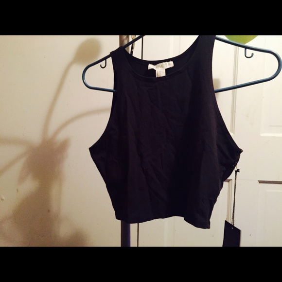 Charcoal crop top