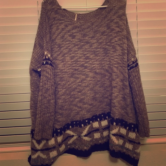 Free People sweater! Super warm and super cute.