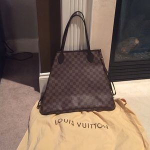 Louis Vuitton Damier Ebene Neverfull GM Bag