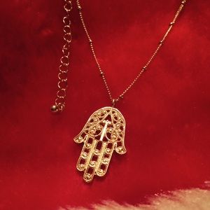 Gold necklace