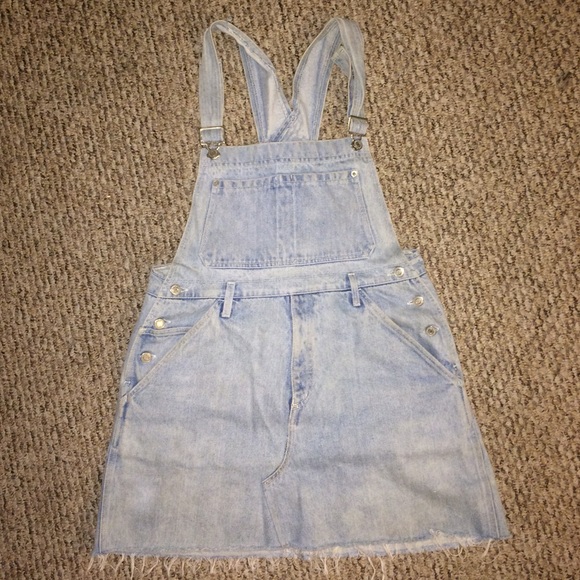 Vintage Denim Overall Dress