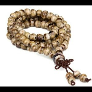 New beautiful porcelain 108 Mala meditation beads