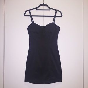Forever 21 Black Bodycon Cocktail Dress