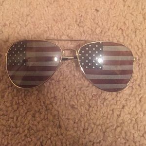 Forever 21 American Flag Sunglasses