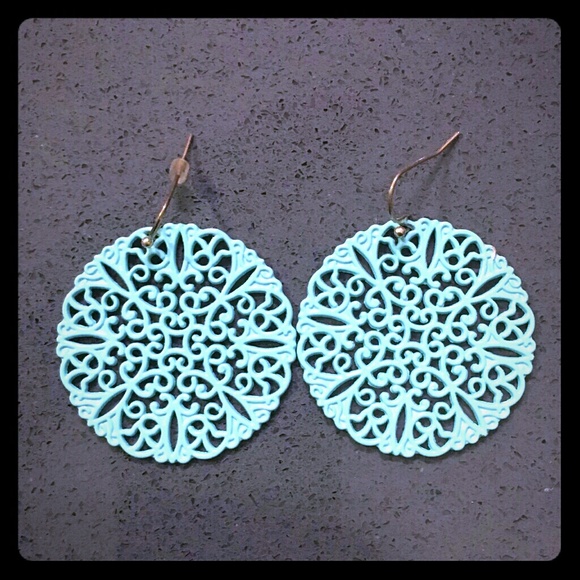 Turquoise Earrings - Picture 1 of 2