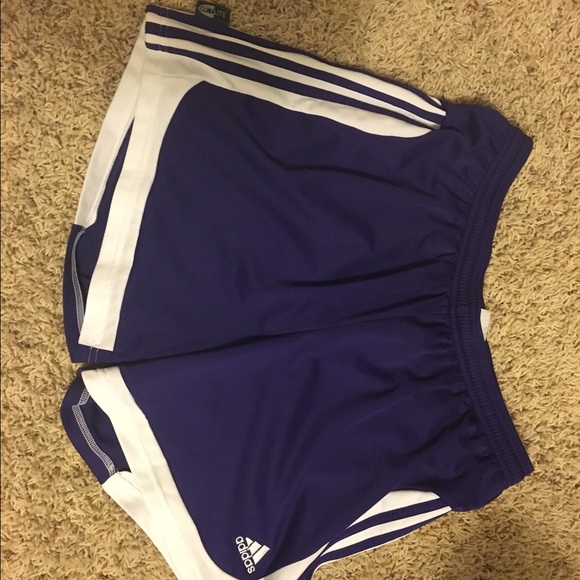 Adidas purple climaLITE shorts