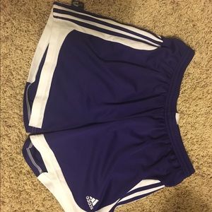 Adidas purple climaLITE shorts