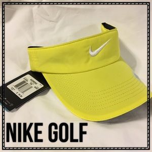 Women's Yellow Nike Golf Visor - NWT