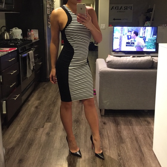 Torn by Ronny Kobo Dresses & Skirts - black hourglass dress