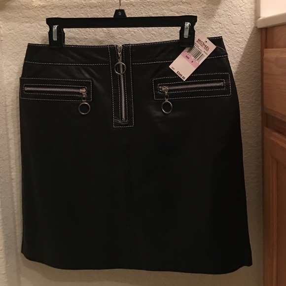 Michael Michael Kors leather skirt-price lowered