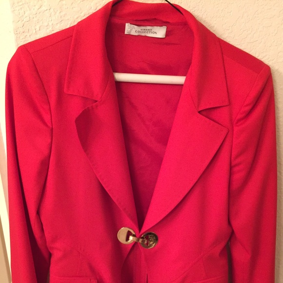 Versace Collection Fitted Jacket 💯 Authentic - Picture 3 of 4