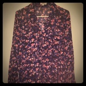 Express Potofino long sleeve shirt size Large