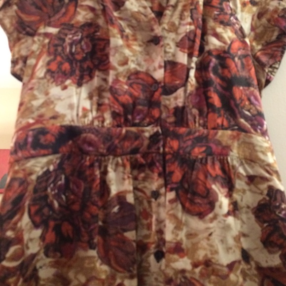 Project Runway! Silk, Flowery, Chloe Dao Blouse! - Picture 2 of 4