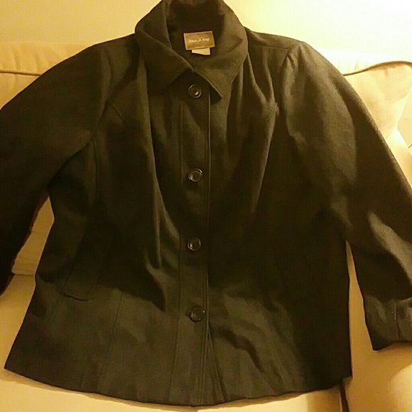 Dark gray White Stag Peacoat
