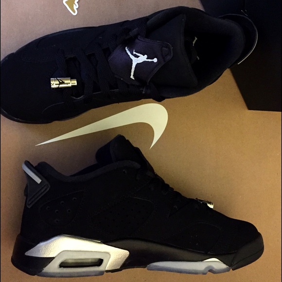 Jordan 6 low retro "Chrome" (gs) 6y