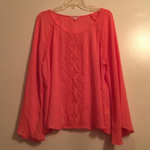 Beautiful Coral Blouse!!!
