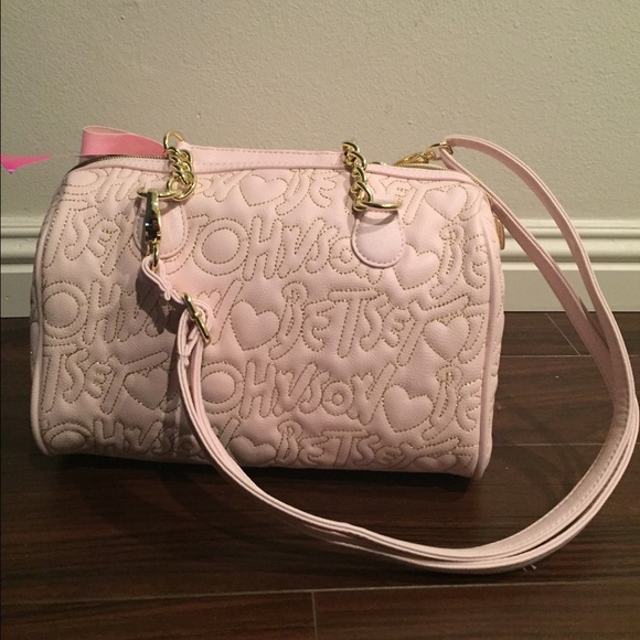 Betsey Johnson Blush Medium Satchel - Picture 3 of 4