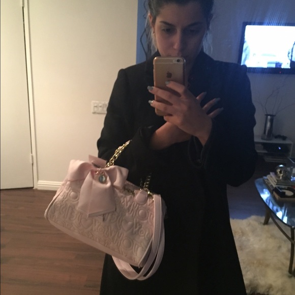 Betsey Johnson Blush Medium Satchel - Picture 4 of 4