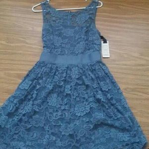 Beautiful grey lace dress