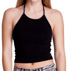 Black halter top🔮
