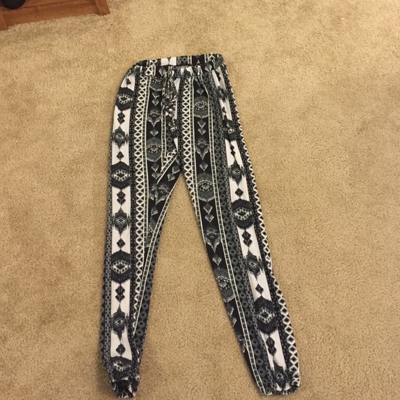 See You Monday Aztec joggers