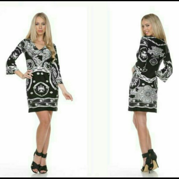 NWT Madelyn Bandana-Style Print Dress - XL