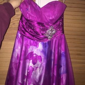 Strapless dress