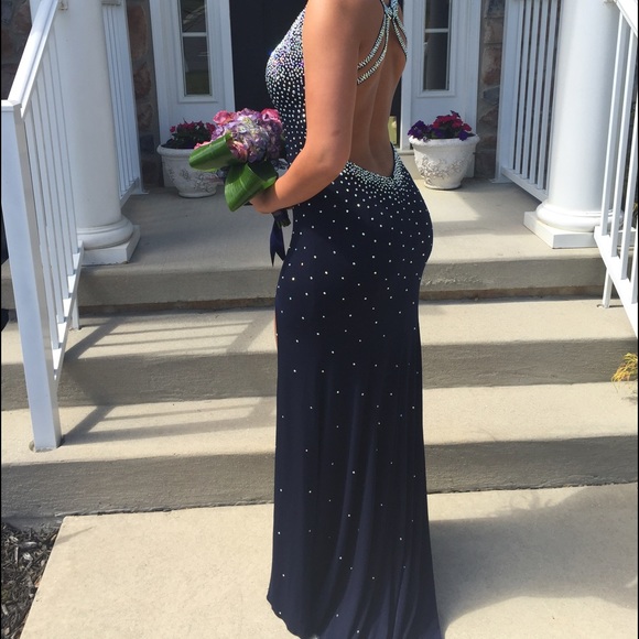 Jovani Prom dress size 6 with alterations. - Picture 4 of 4